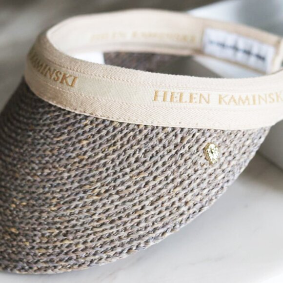 NWT - Helen Kaminski Bianca Visor - Eclipse M/Natural Logo (#800) main image 4